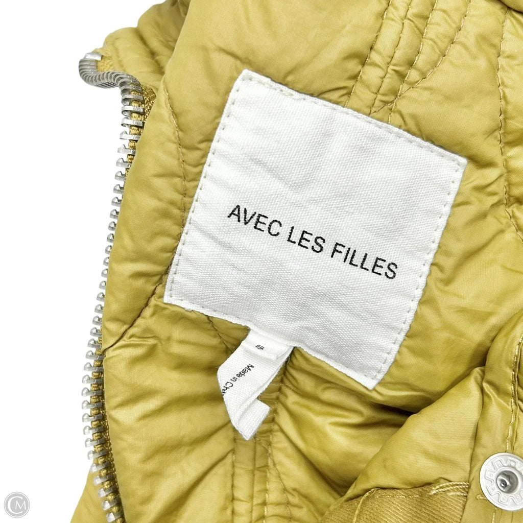 Jacket Puffer & Quilted By Avec Les Filles In Green, Size: S