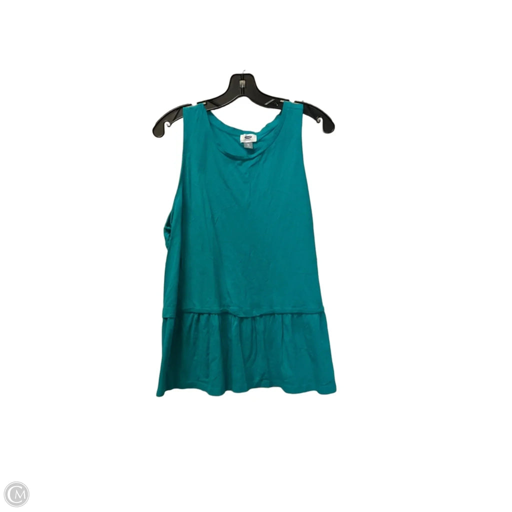 Top Sleeveless Basic By Old Navy In Blue, Size: Xl