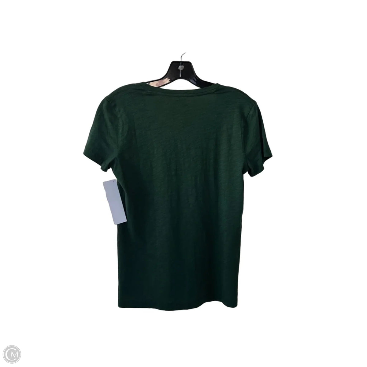 Top Short Sleeve Basic By Madewell In Green, Size: S