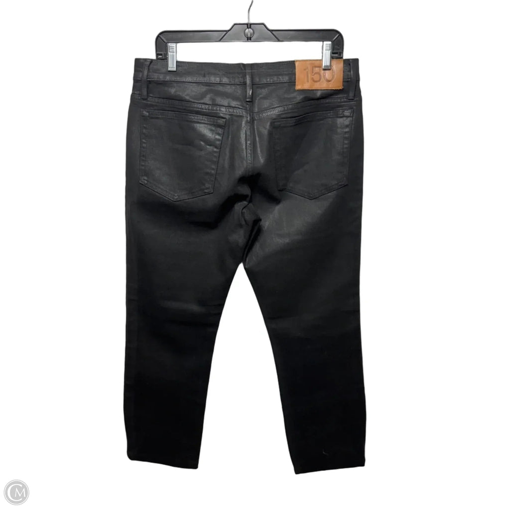 L’Homme Skinny Jeans By Frame In Black Denim, Size: 14/32