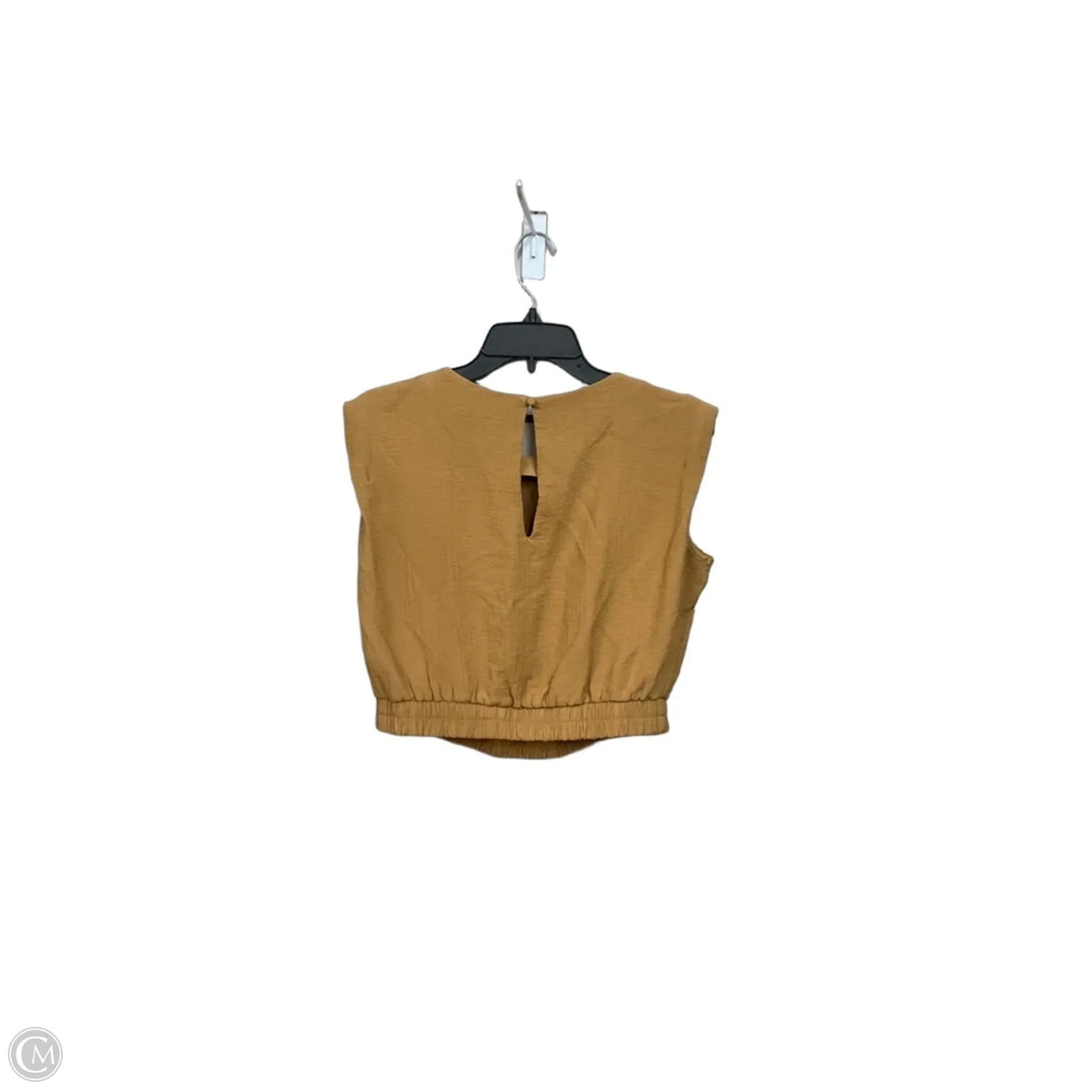 Top Sleeveless By A New Day In Tan, Size: M