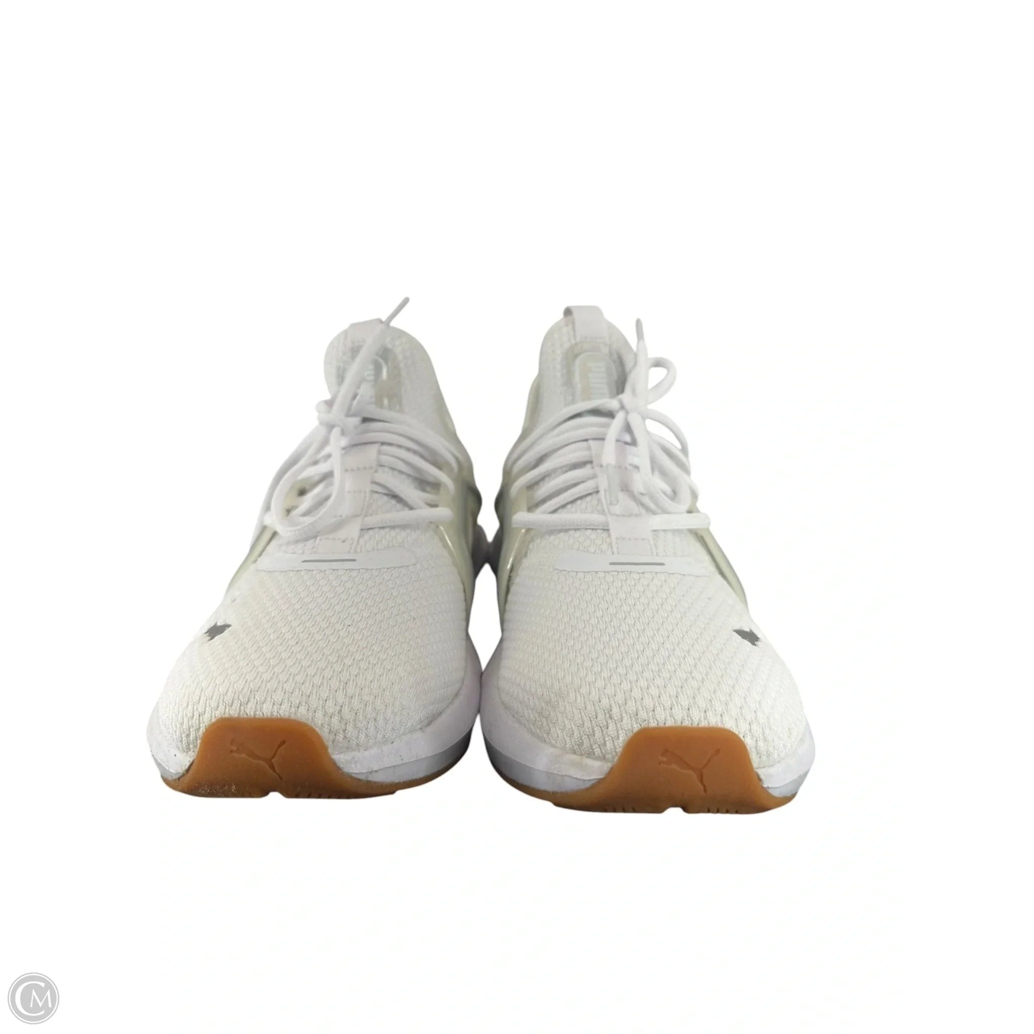 Shoes Athletic By Puma In Cream, Size: 10