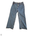 Jeans Wide Leg By Abercrombie And Fitch In Blue Denim, Size: 14