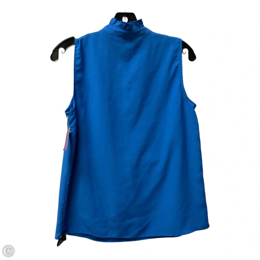 Top Sleeveless By J. Crew In Blue, Size: S