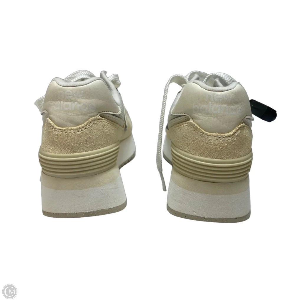 Shoes Sneakers By New Balance In Cream, Size: 8