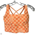 Athletic Bra By Pink Lily In Orange, Size: M