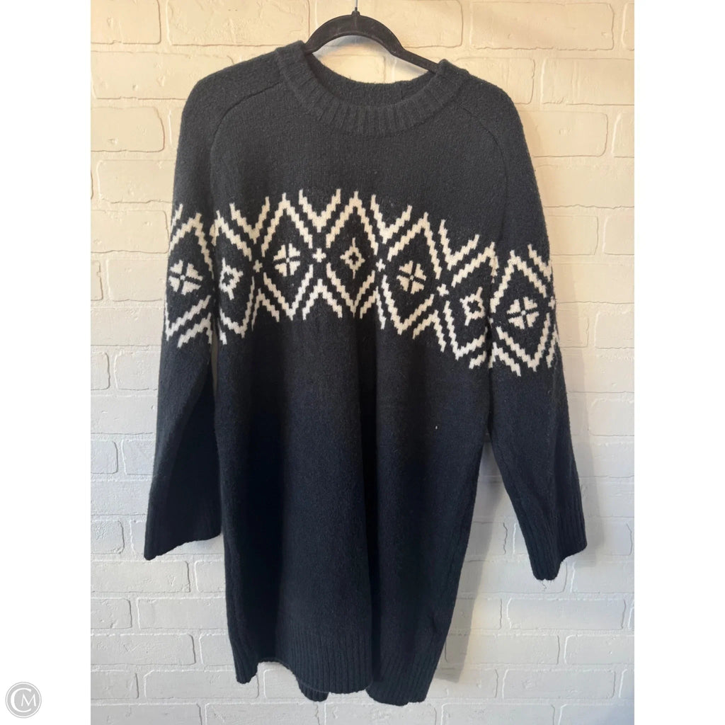 Dress Sweater By Abercrombie And Fitch In Grey, Size: Mp
