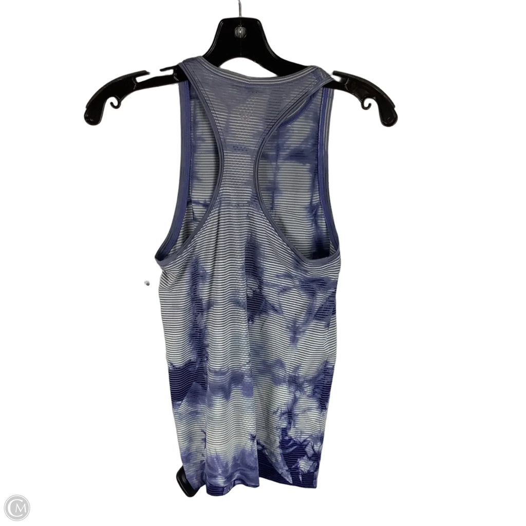 Athletic Tank Top By Lululemon In Blue, Size: 4