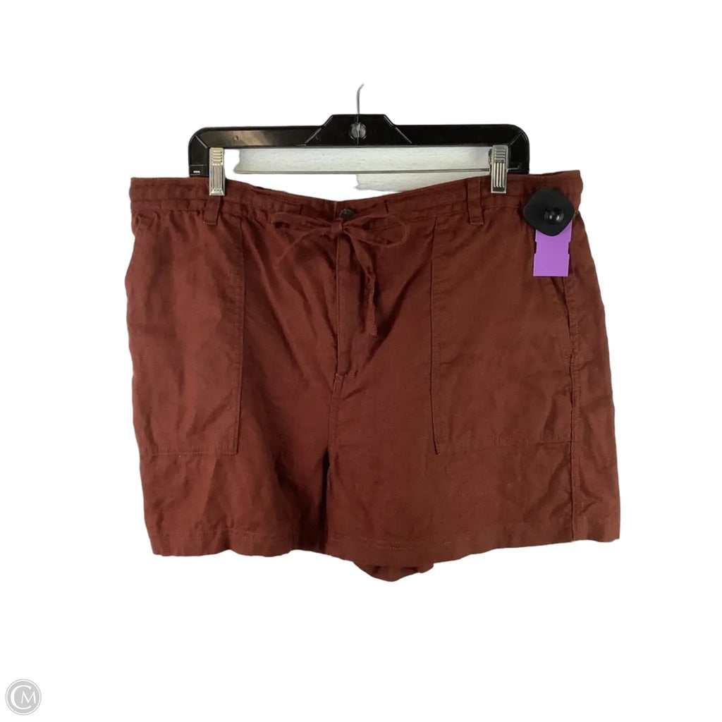 Shorts By Madewell In Brown, Size: Xl