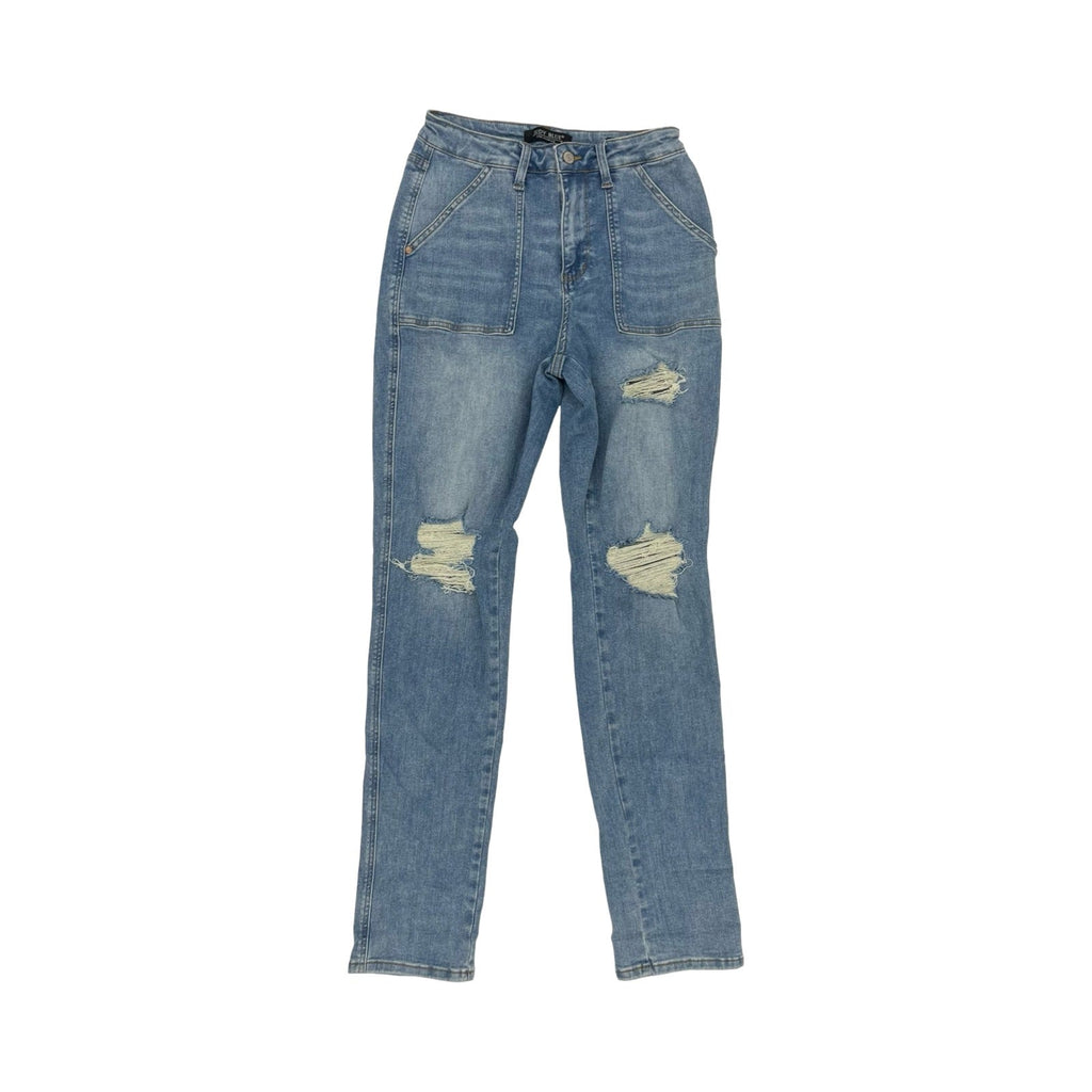 Jeans Boyfriend By Judy Blue In Blue Denim, Size:8