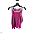 Tank Top By Torrid In Pink & White, Size: 2x