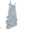 Dress Casual Maxi By Abercrombie And Fitch In Blue & White, Size: Lp