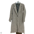 Coat Wool By Evereve In Plaid Pattern, Size: S