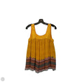 Top Sleeveless By Tanvi Kedia In Yellow, Size: S