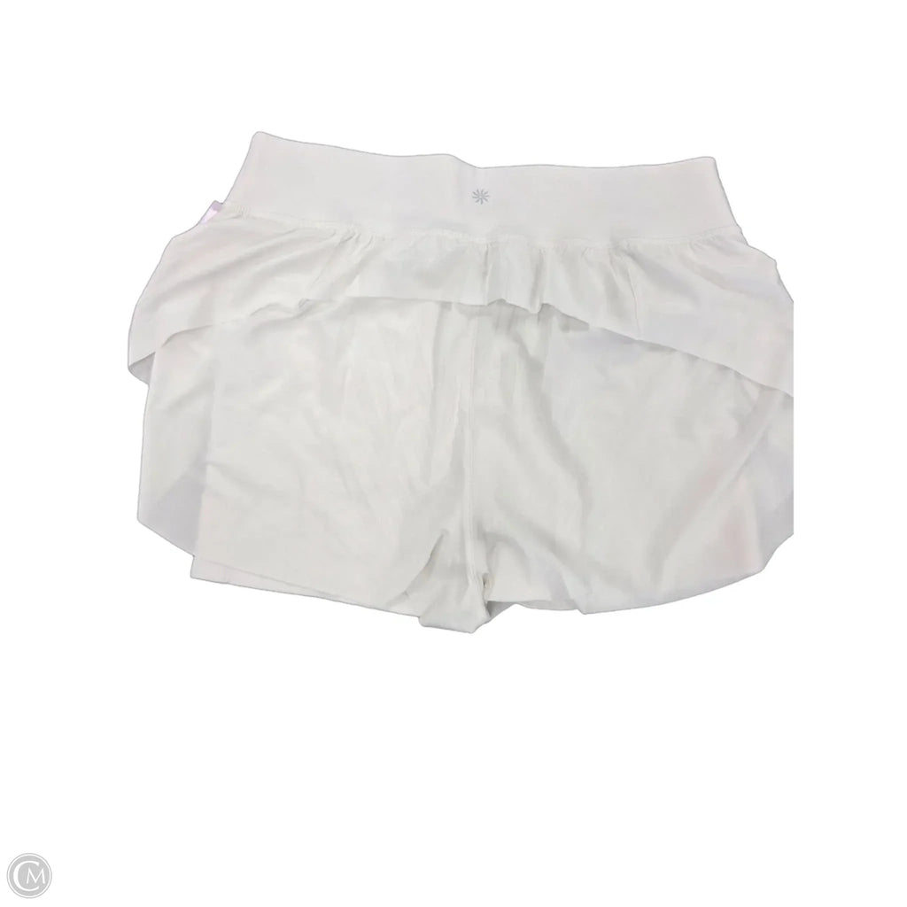 Athletic Shorts By Athleta In White, Size: L