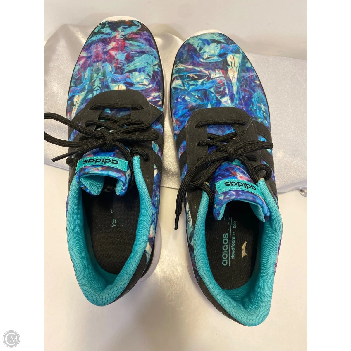 Shoes Athletic By Adidas In Teal, Size: 8.5