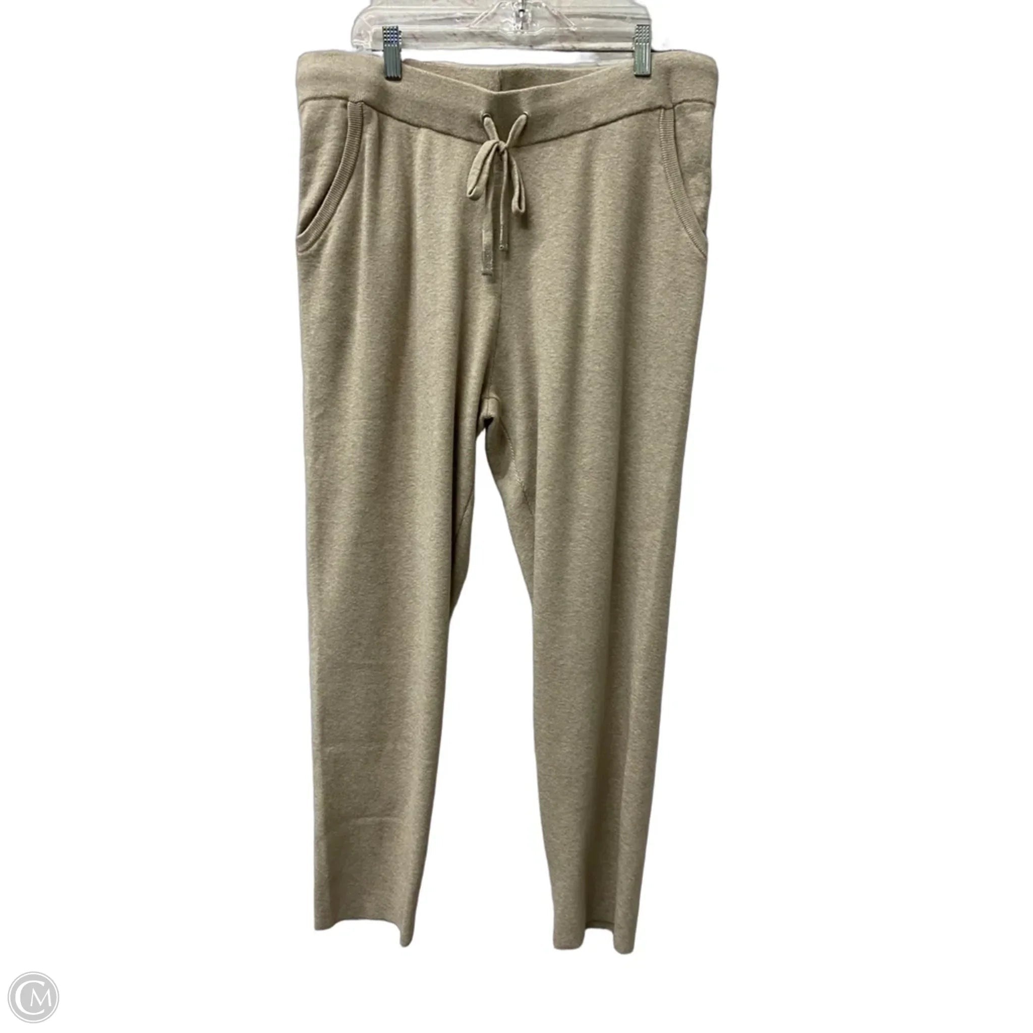 Pants Lounge By Chicos In Tan, Size: L