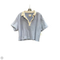 Top Short Sleeve By Abercrombie And Fitch In Blue, Size: Xl