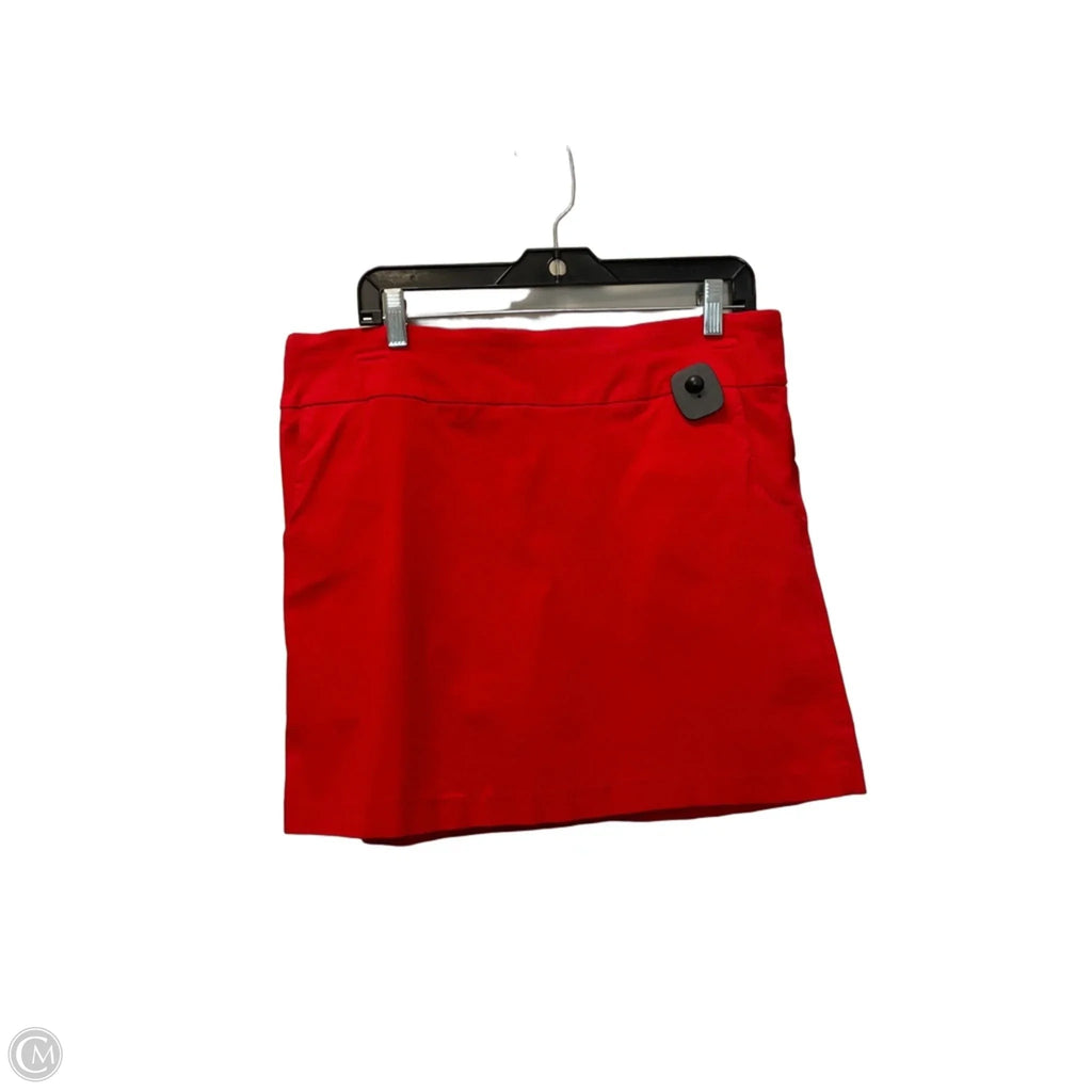 Skort By Zac And Rachel In Red, Size: 14
