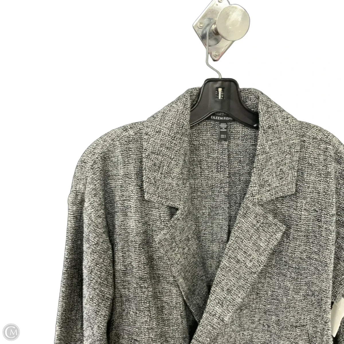 Jacket Other By Eileen Fisher In Black, Size: S