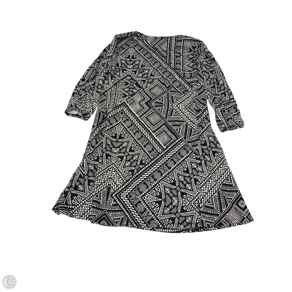 Dress Work By Ab Studio In Black & White, Size: L