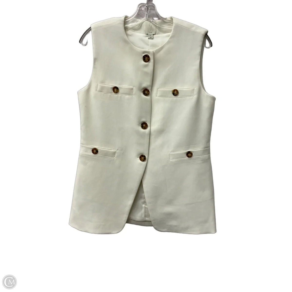 Vest Other By J By Joie In Cream, Size: Sp
