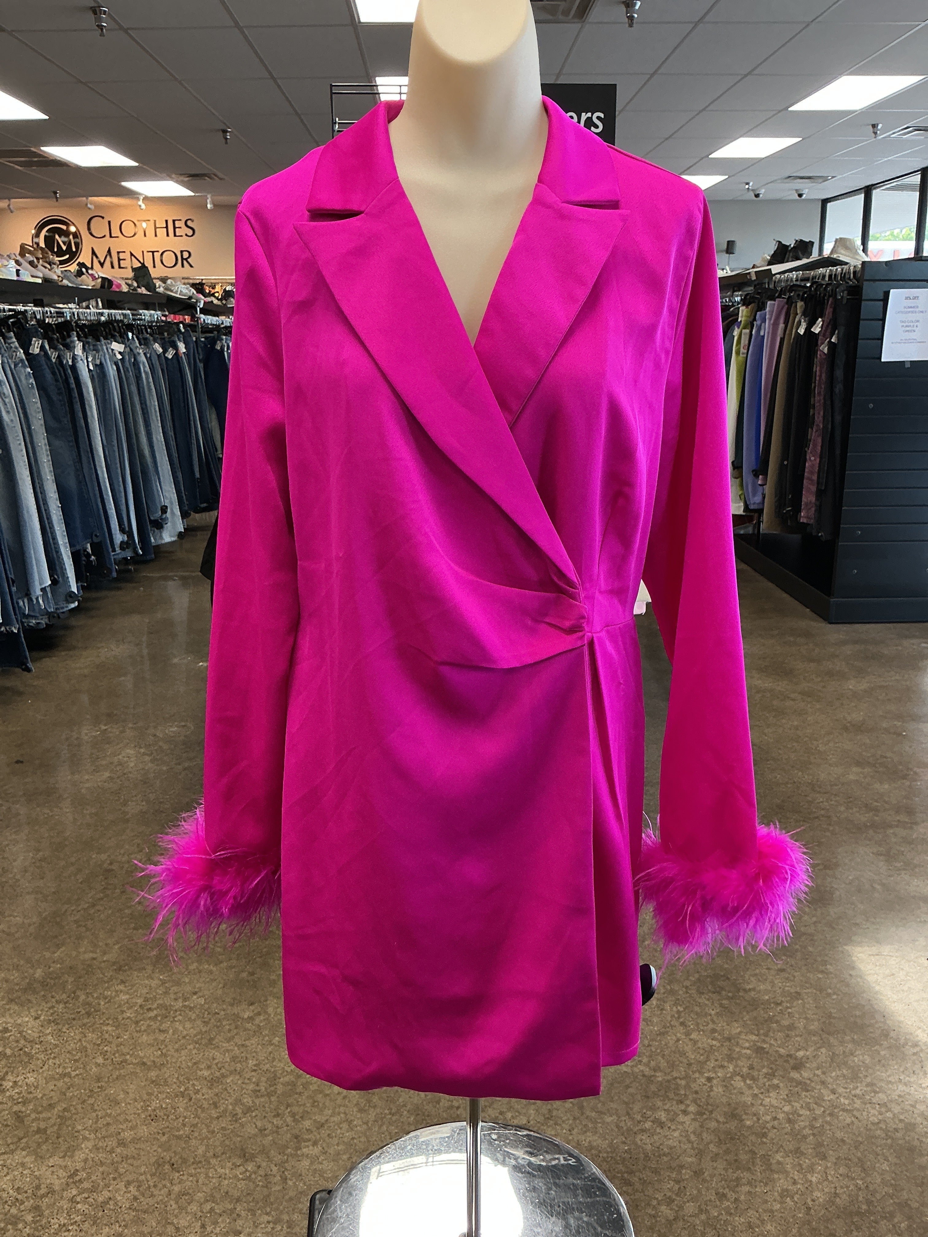 Romper By Clothes Mentor In Pink, Size:L