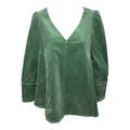 Sea Sage Green Corduroy Babydoll Top Designer By Tuckernuck In Green, Size: Xs