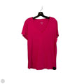 Top Short Sleeve Basic By J. Crew In Pink, Size: Xl