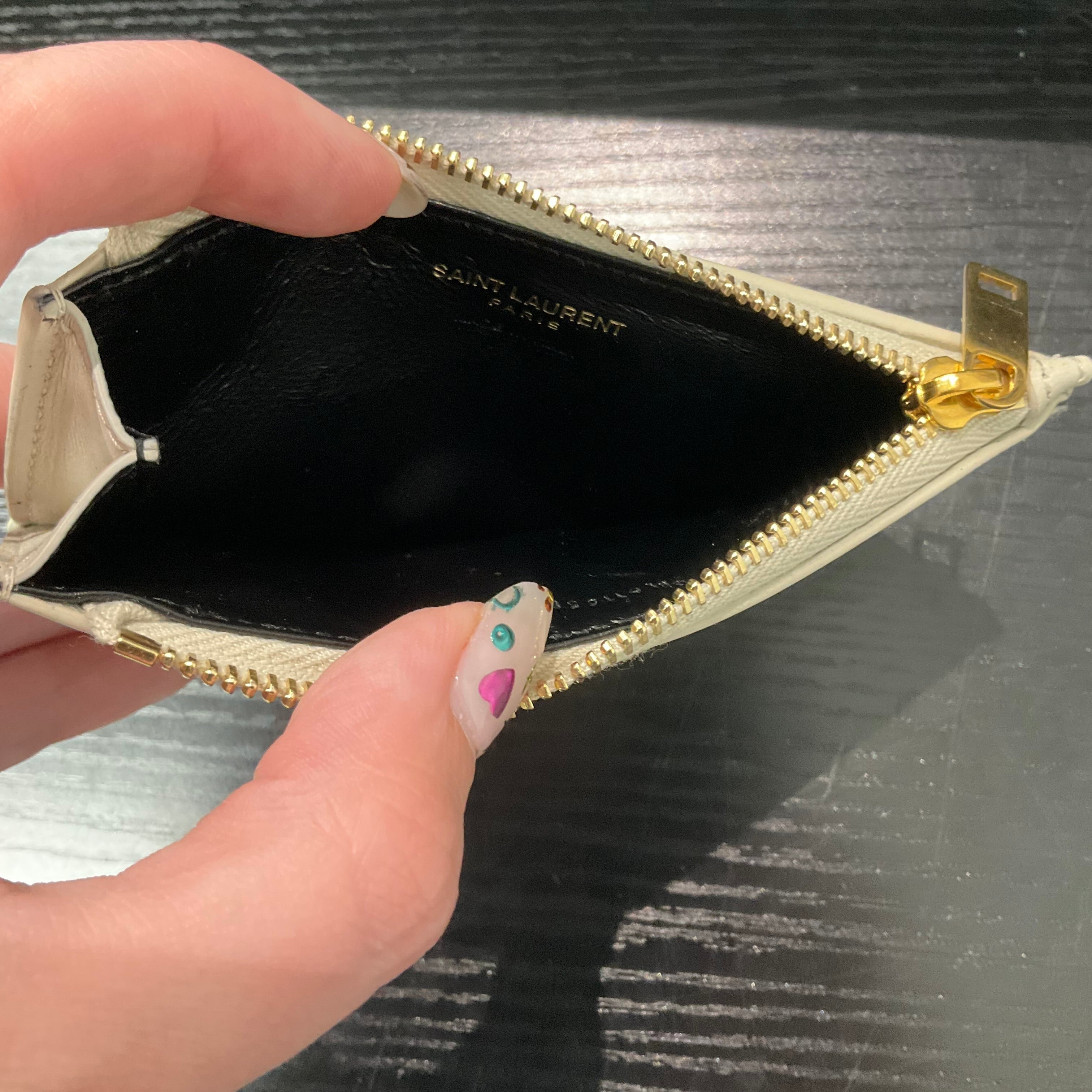 Id/card Holder Luxury Designer By Yves Saint Laurent