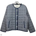 Jacket Puffer & Quilted By Abercrombie And Fitch In Checkered Pattern, Size: L