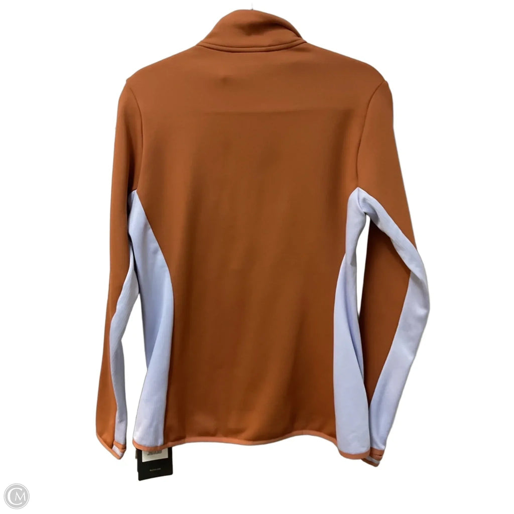 Athletic Jacket By Burton In Orange, Size: S