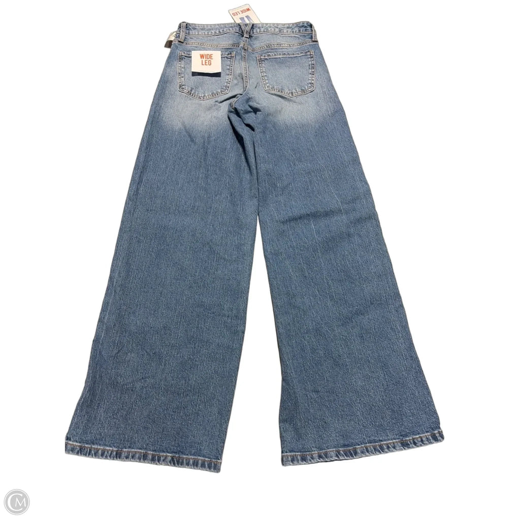 Jeans Wide Leg By Celebrity Pink In Blue Denim, Size: 6