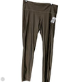 Athletic Leggings By Reebok In Green, Size: Xl