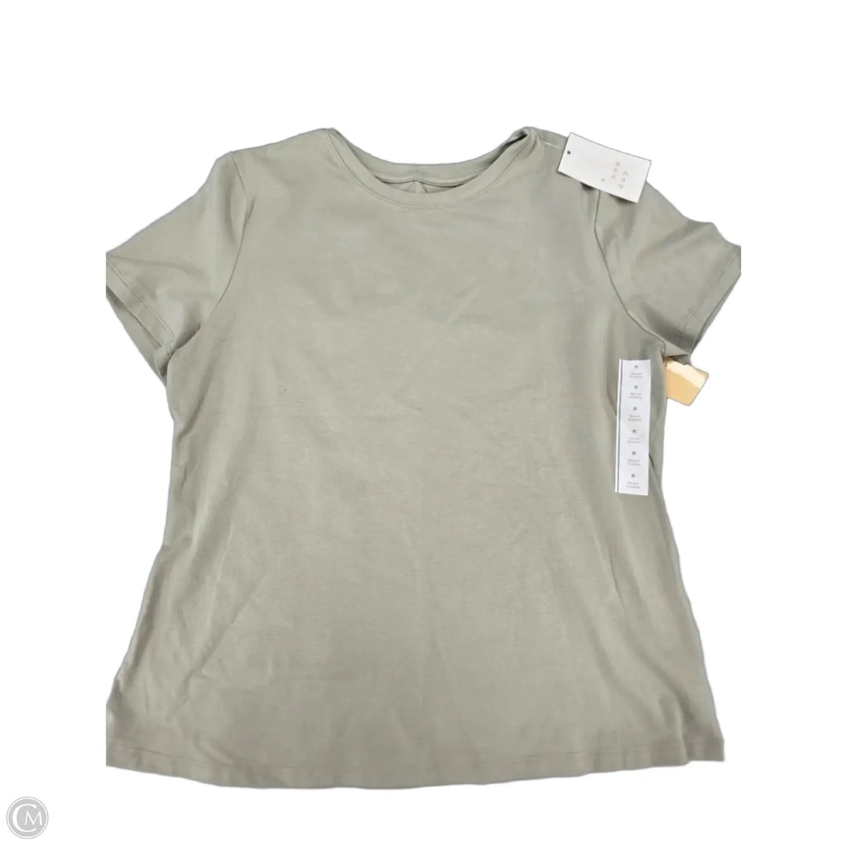 Top Short Sleeve By A New Day In Green, Size: M