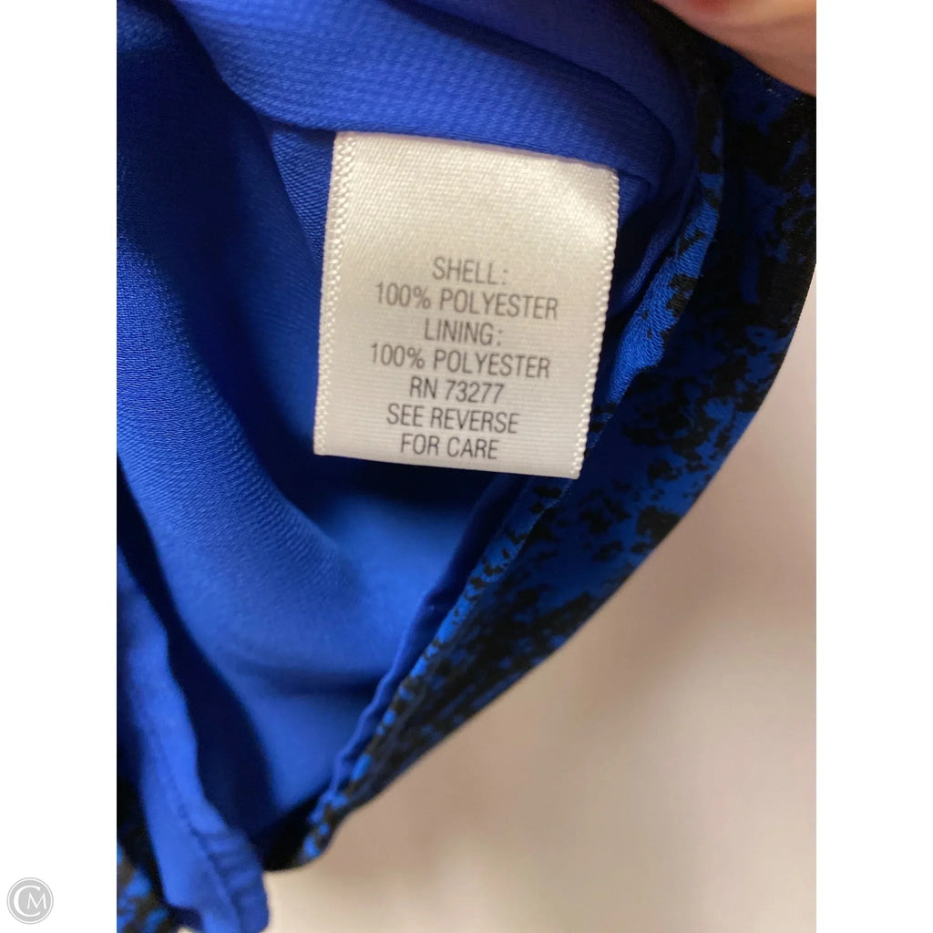 Top Sleeveless By Apt 9 In Blue, Size: Xs