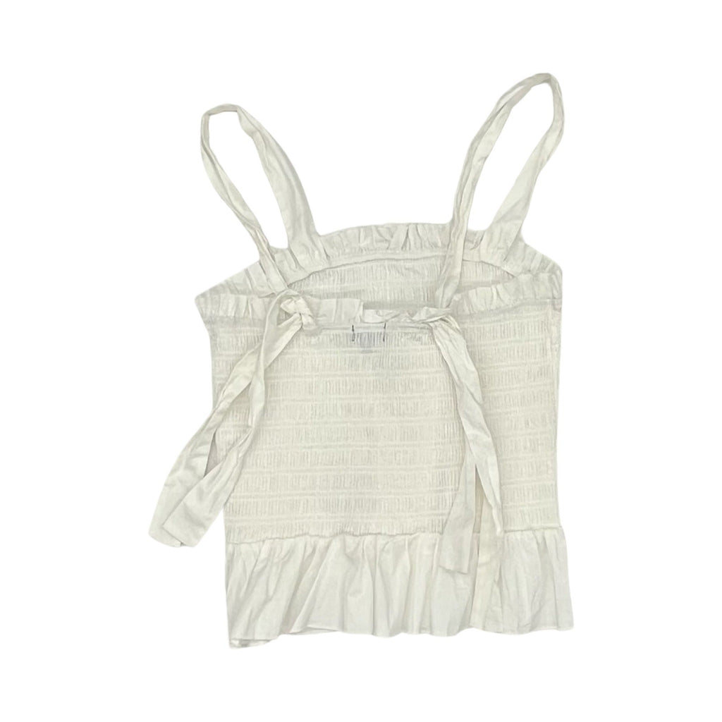 Top Sleeveless By Originality In White, Size:Xl
