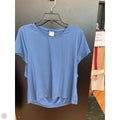 Athletic Top Short Sleeve By Athleta In Blue, Size: M