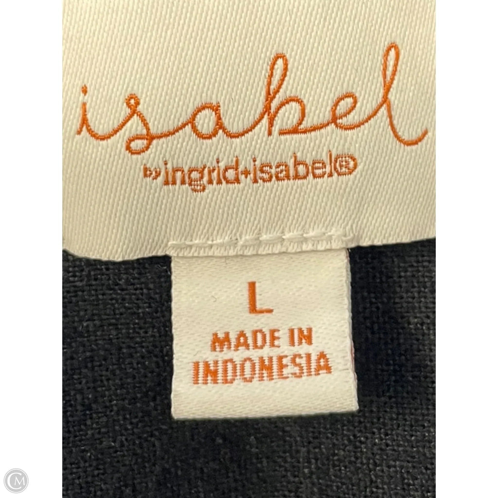 Dress Casual Midi By Ingrid & Isabel In Black, Size: L