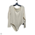 Bodysuit By A New Day In Cream, Size: Xxl