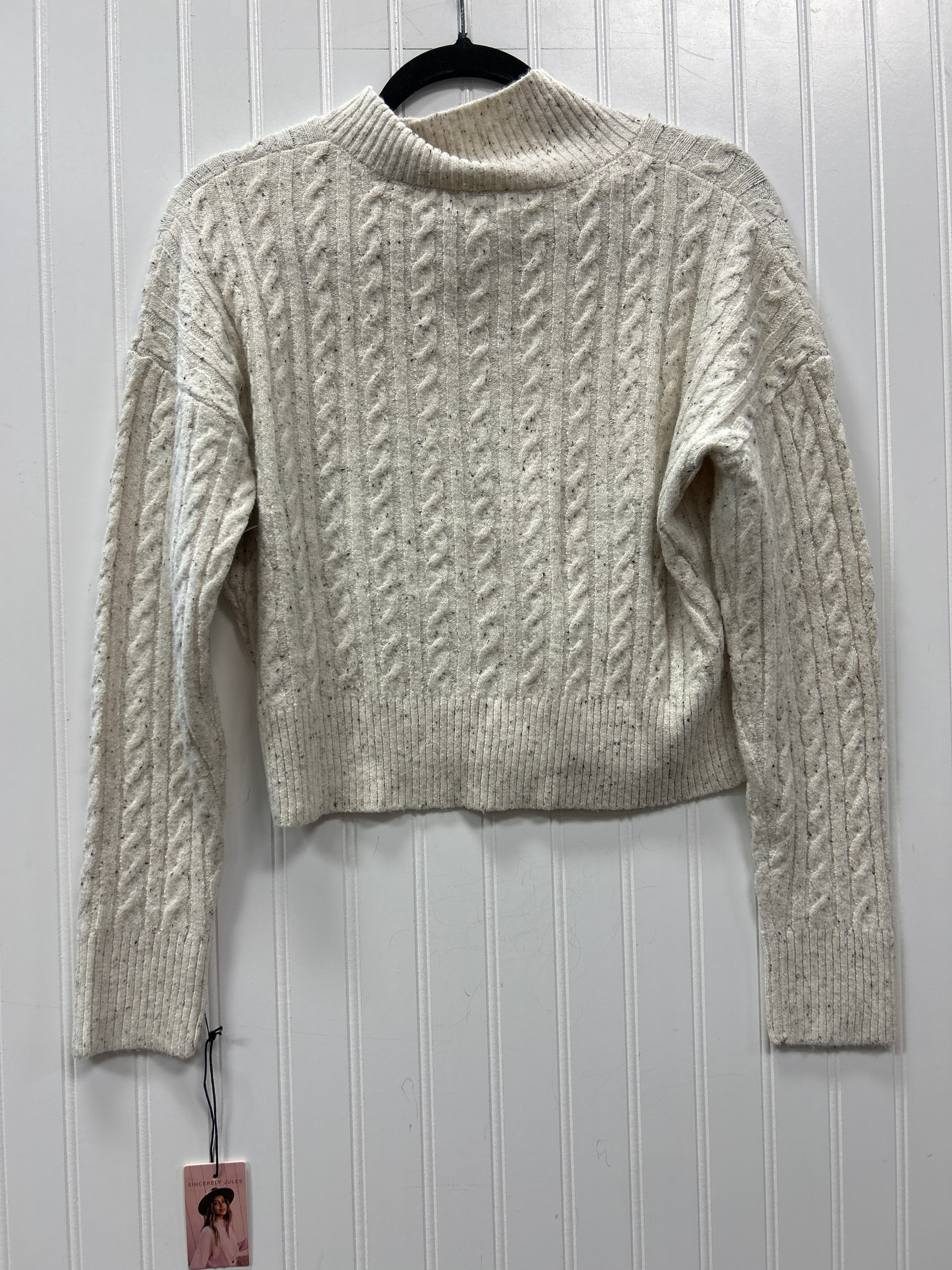Sweater By Sincerely Jules In Cream, Size:S