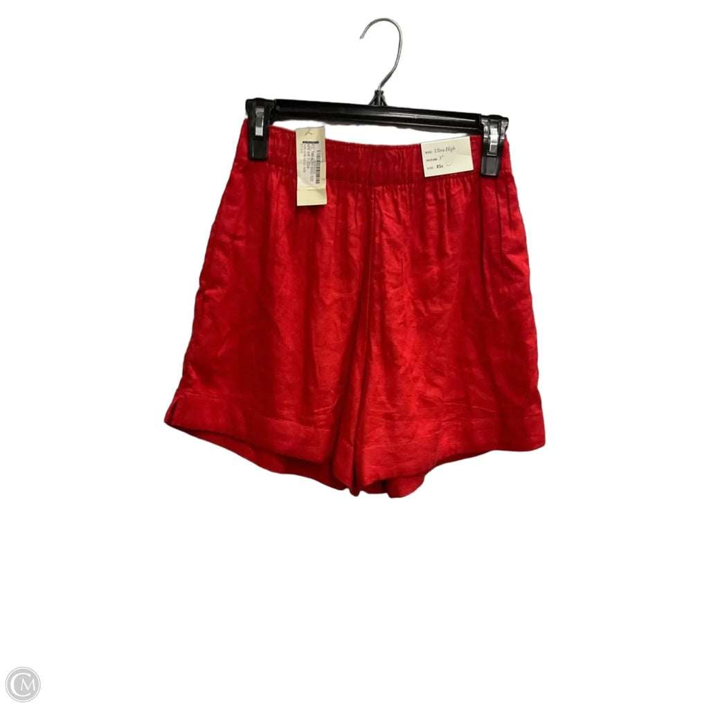 Shorts By Abercrombie And Fitch In Red, Size: 2