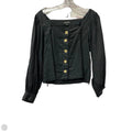 Top Long Sleeve By J. Crew In Black, Size: S