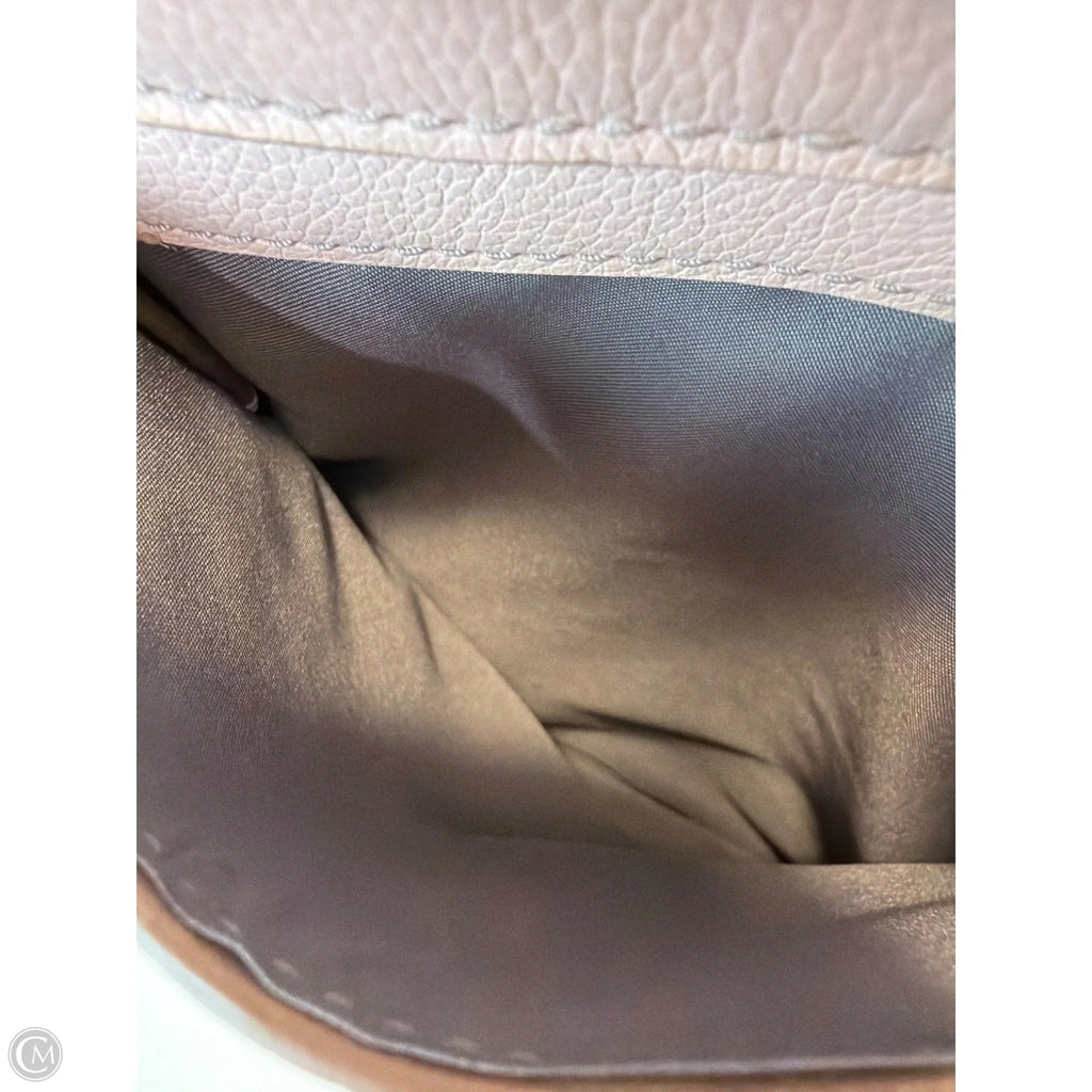 Handbag Leather By Fossil, Size: Large