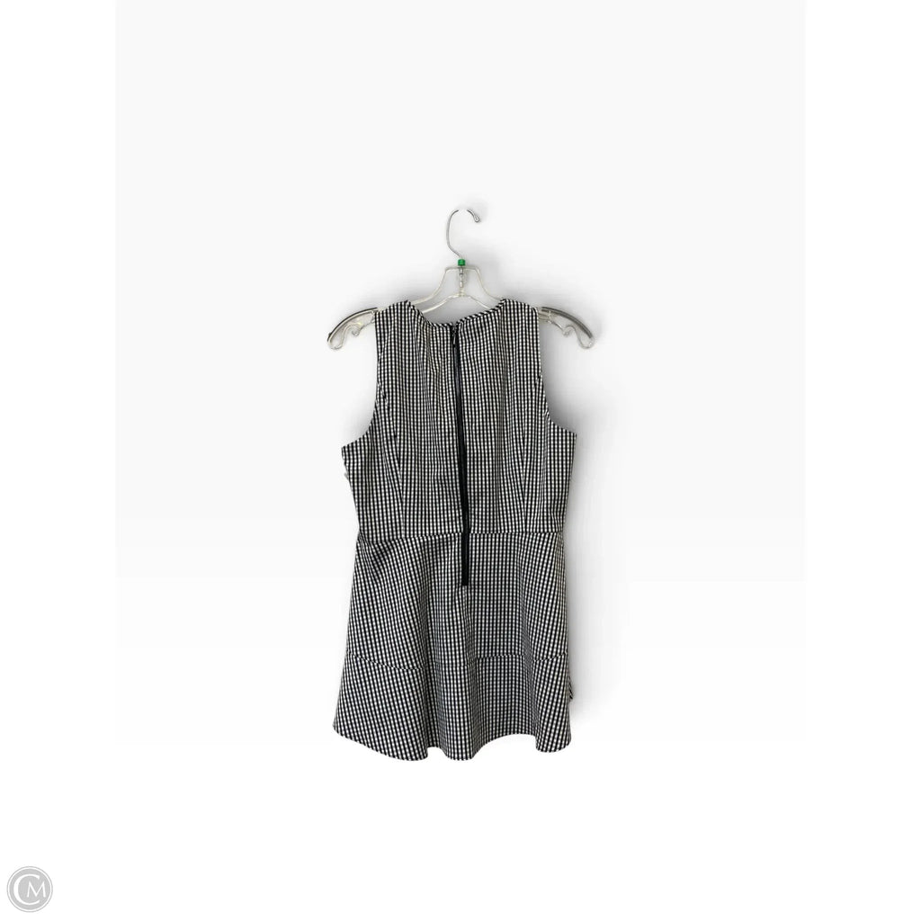 Top Sleeveless By White House Black Market In Black & White, Size: 8p