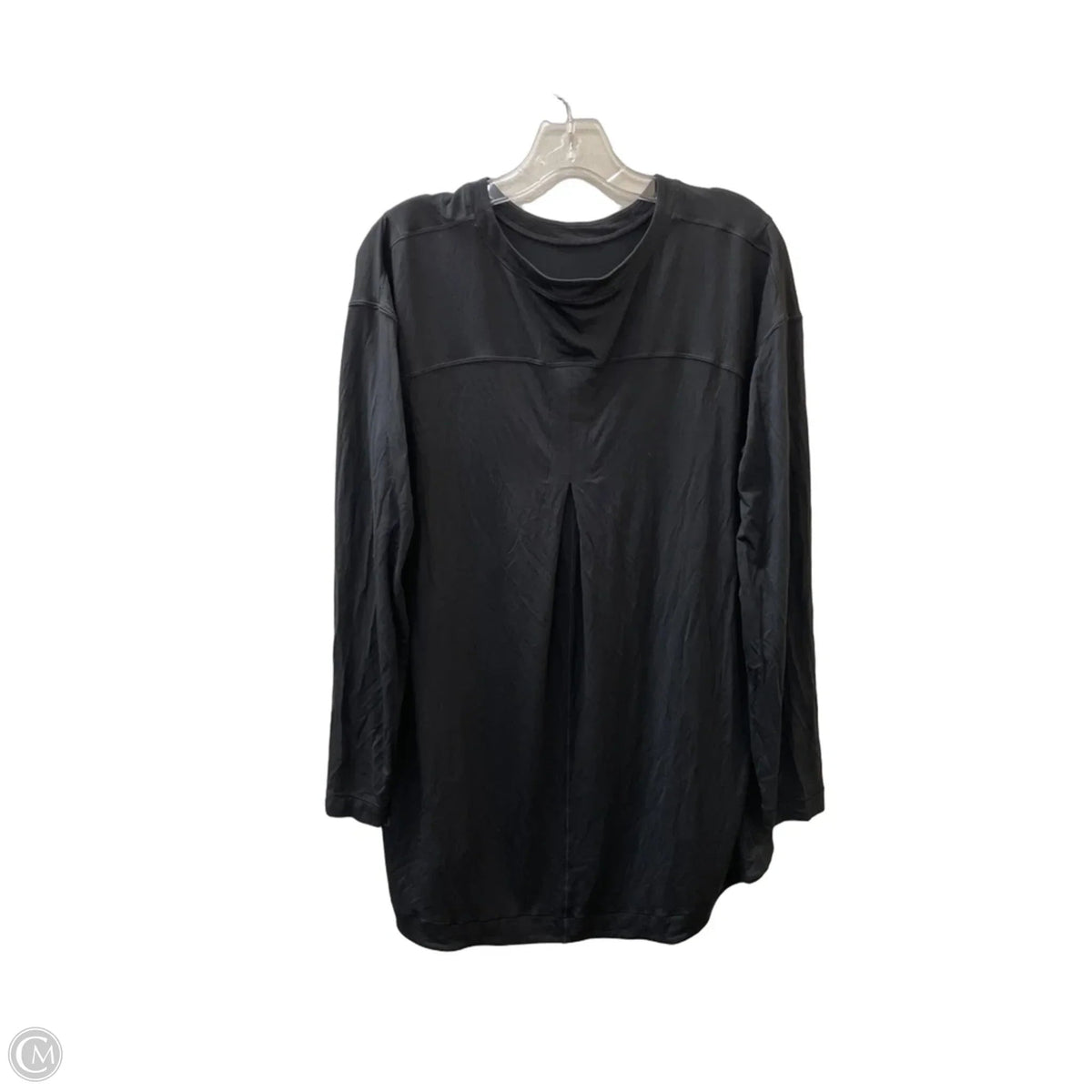 Athletic Top Long Sleeve Crewneck By Lululemon In Black, Size: Xl