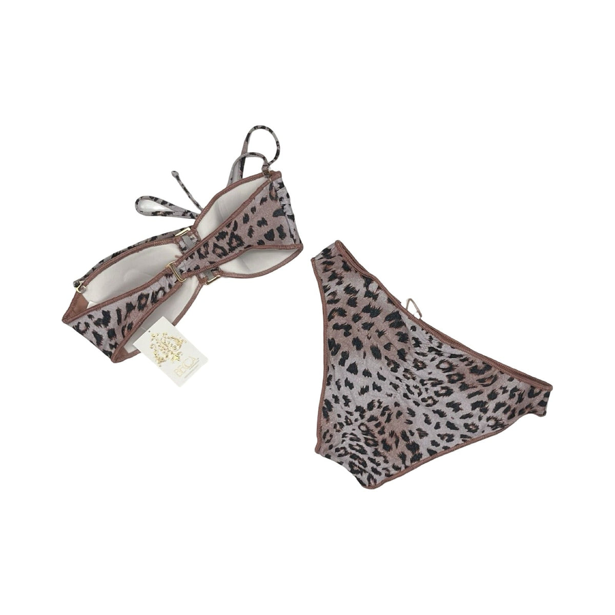 Swimsuit 2Pc By Clothes Mentor In Animal Print, Size:L
