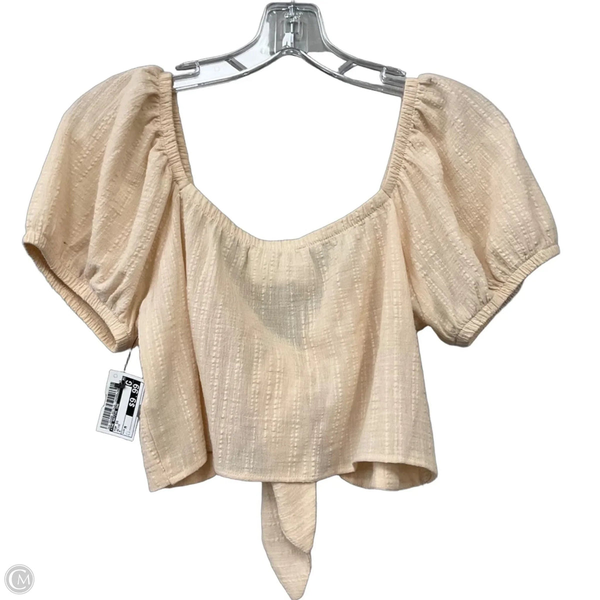 Top Short Sleeve By The Native One In Beige, Size: M