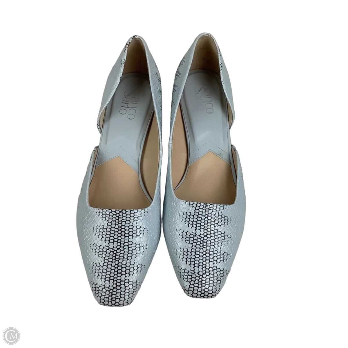 Shoes Heels Block By Franco Sarto In Blue, Size: 8.5