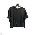 Athletic Top Short Sleeve By 90 Degrees By Reflex In Black, Size: S